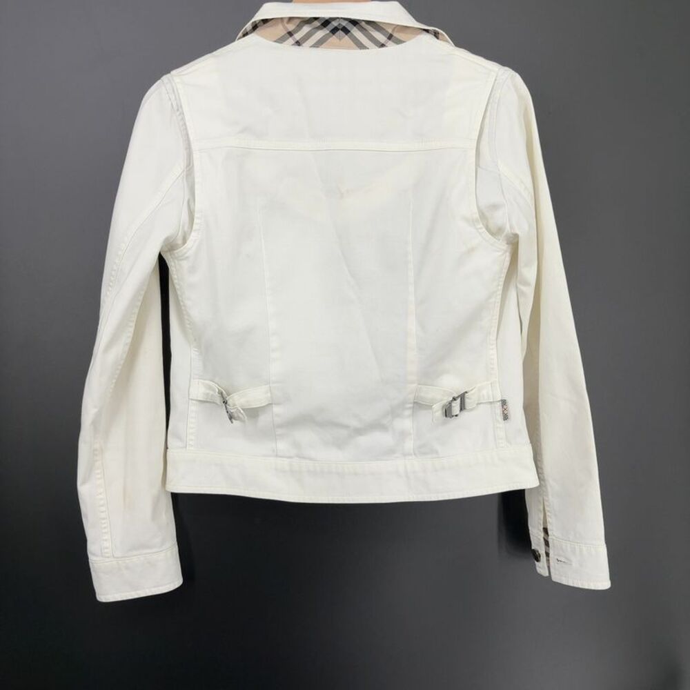 Burberry Beige Check Lined Jacket - Picture 5 of 6